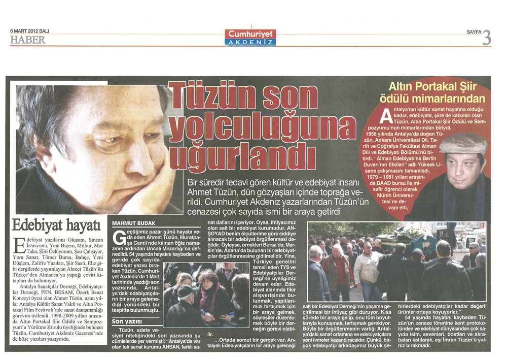 Cumhuriyet Akdeniz6Mart2012